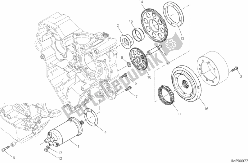 Wszystkie części do Rozruch Elektryczny I Zap? On Ducati Monster 1200 S USA 2019